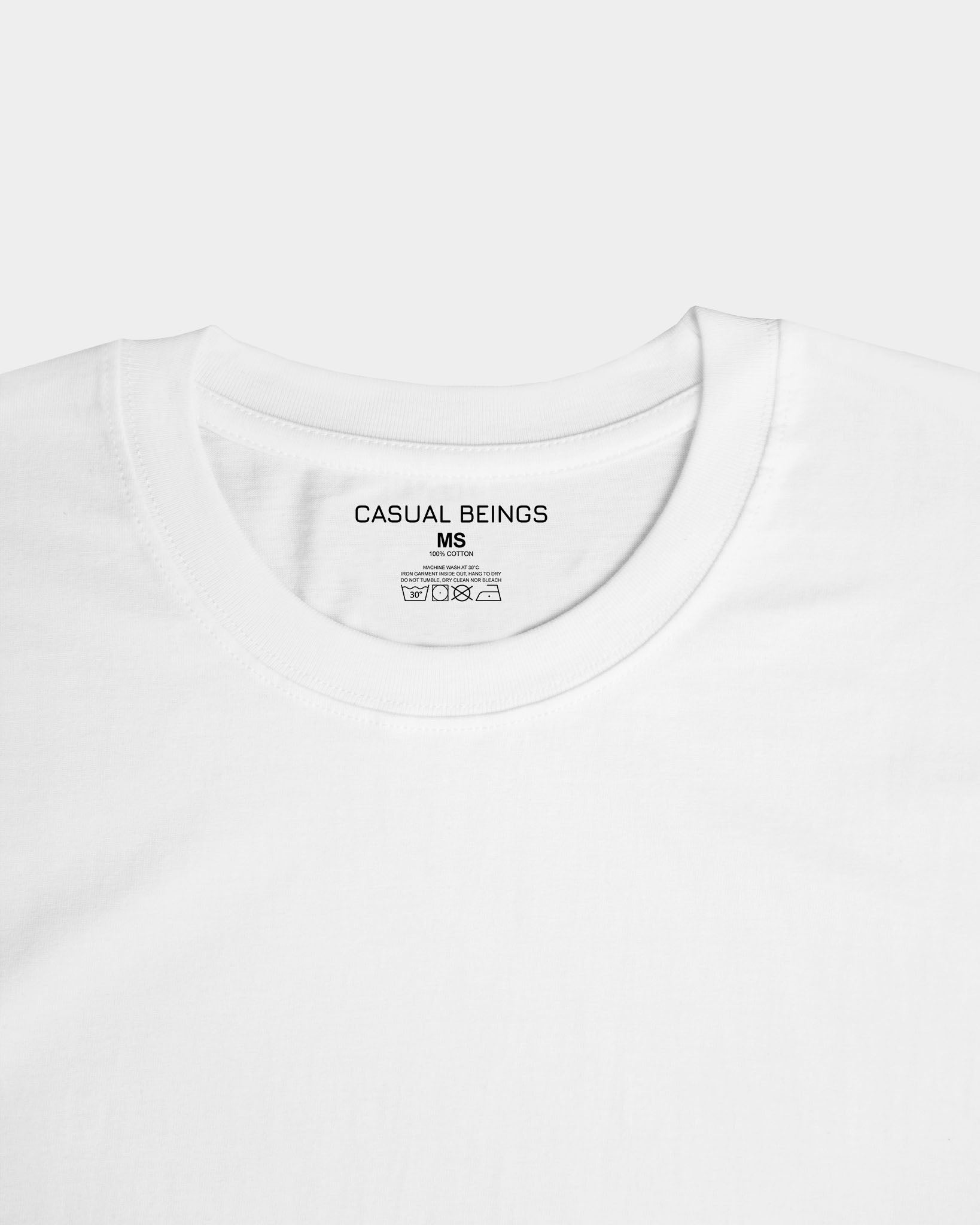 RELAXED FIT T-SHIRT - WHITE